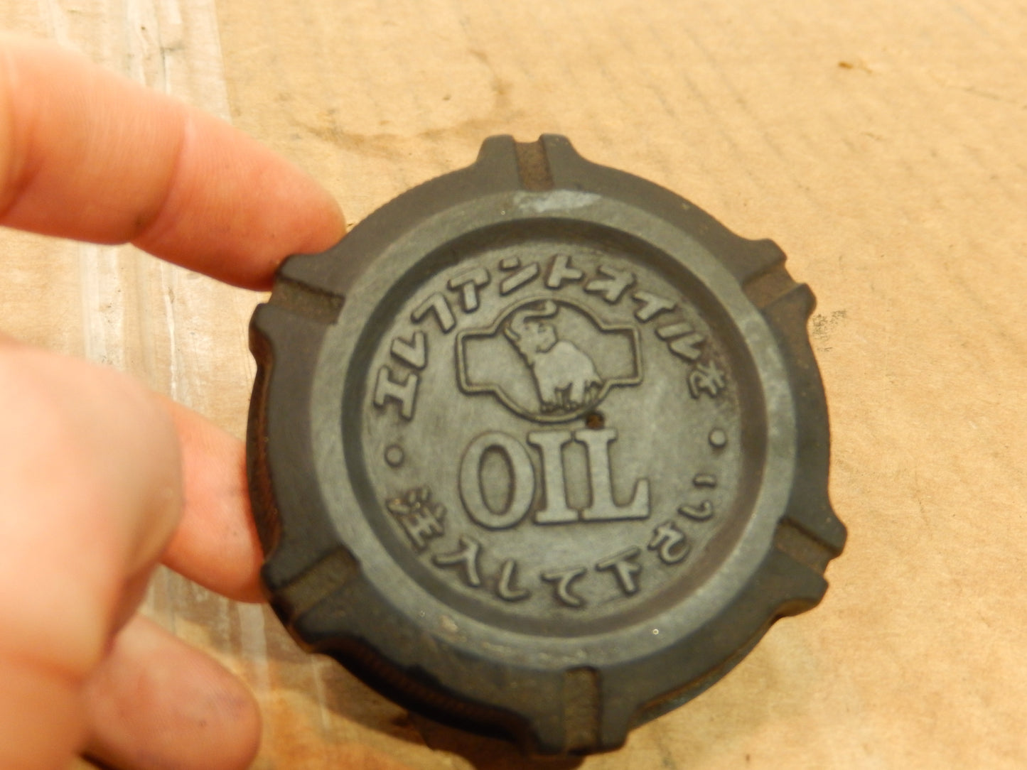 Datsun 240Z OEM Engine Oil Cap with Vent Hole