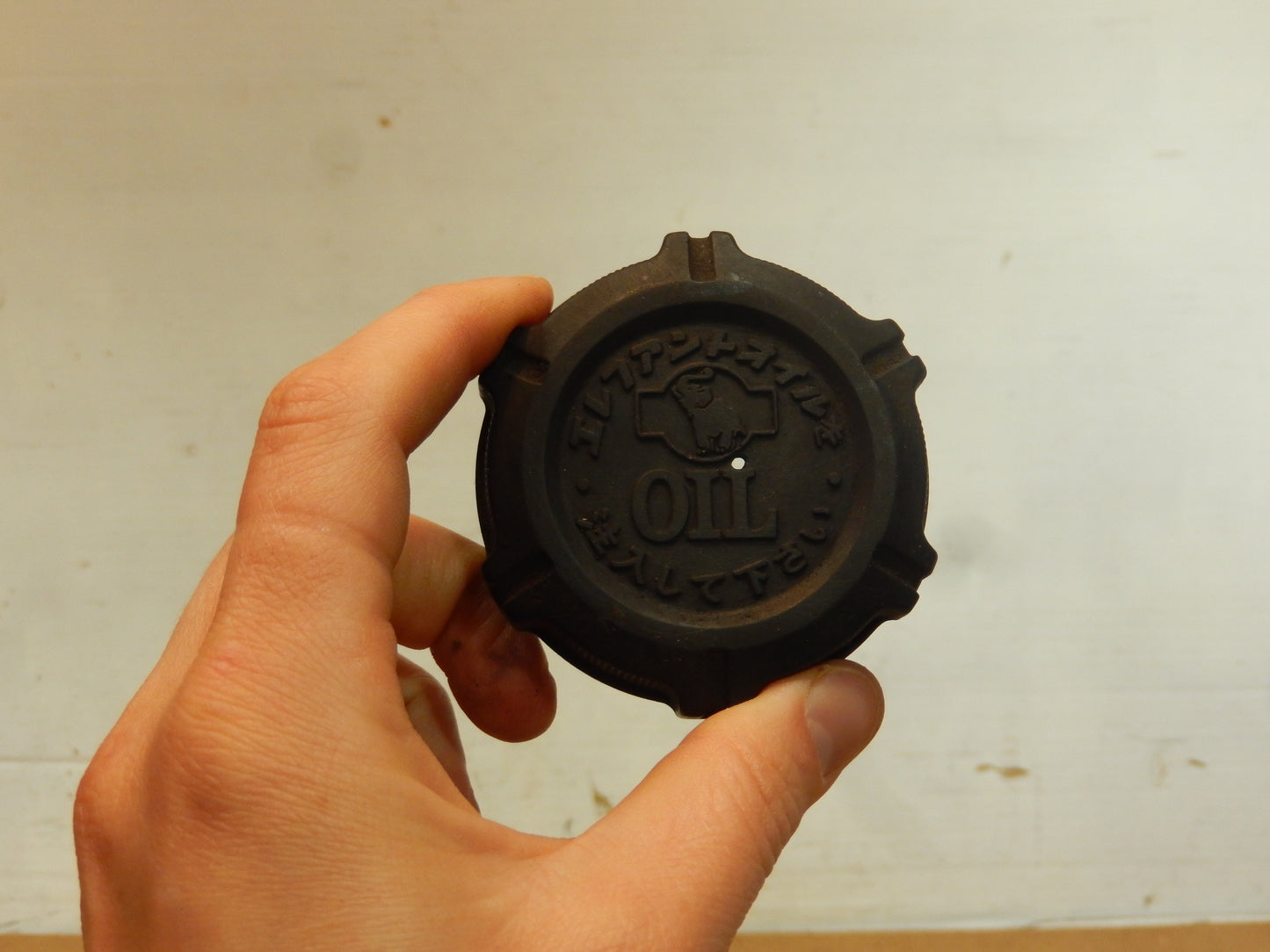 Datsun 240Z OEM Engine Oil Cap with Vent Hole