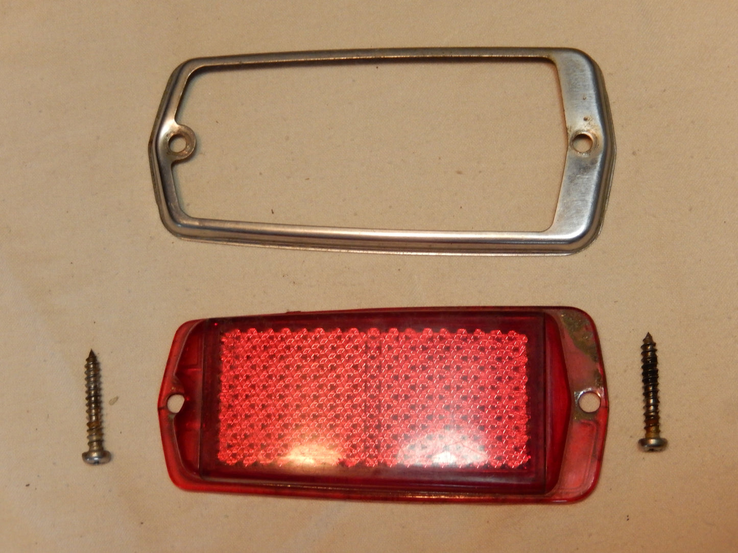 Datsun 240Z Rear Side Marker Lens and Trim Surround