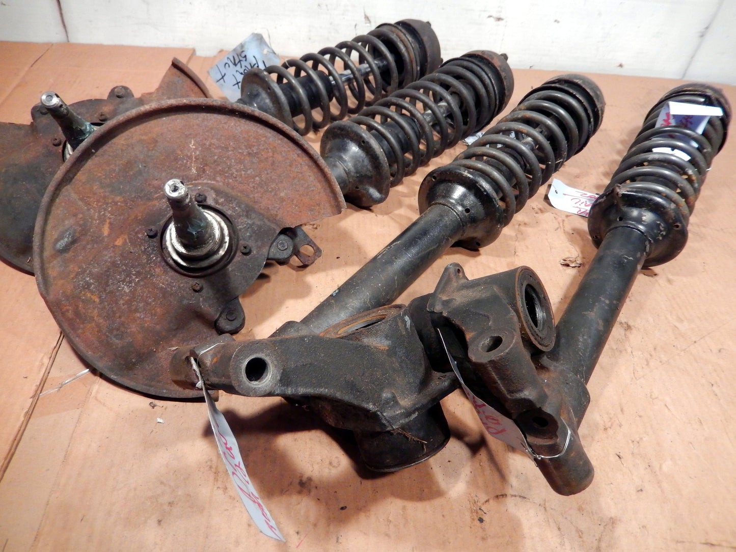 Datsun 240Z Complete Set of Front and Rear Struts # 697