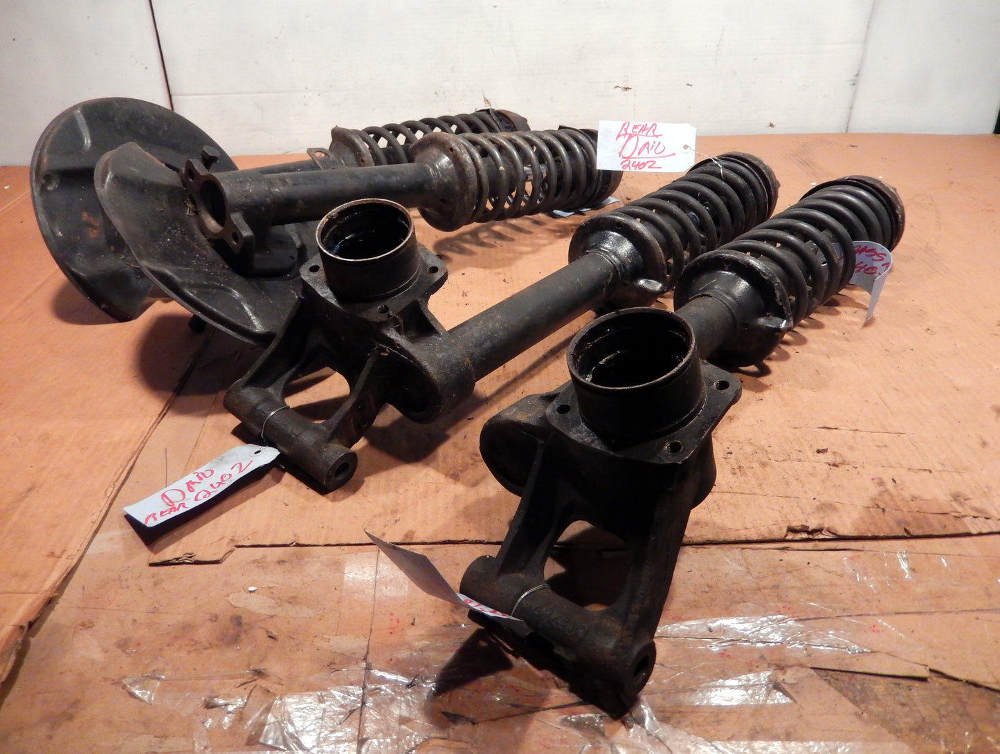 Datsun 240Z Complete Set of Front and Rear Struts # 697