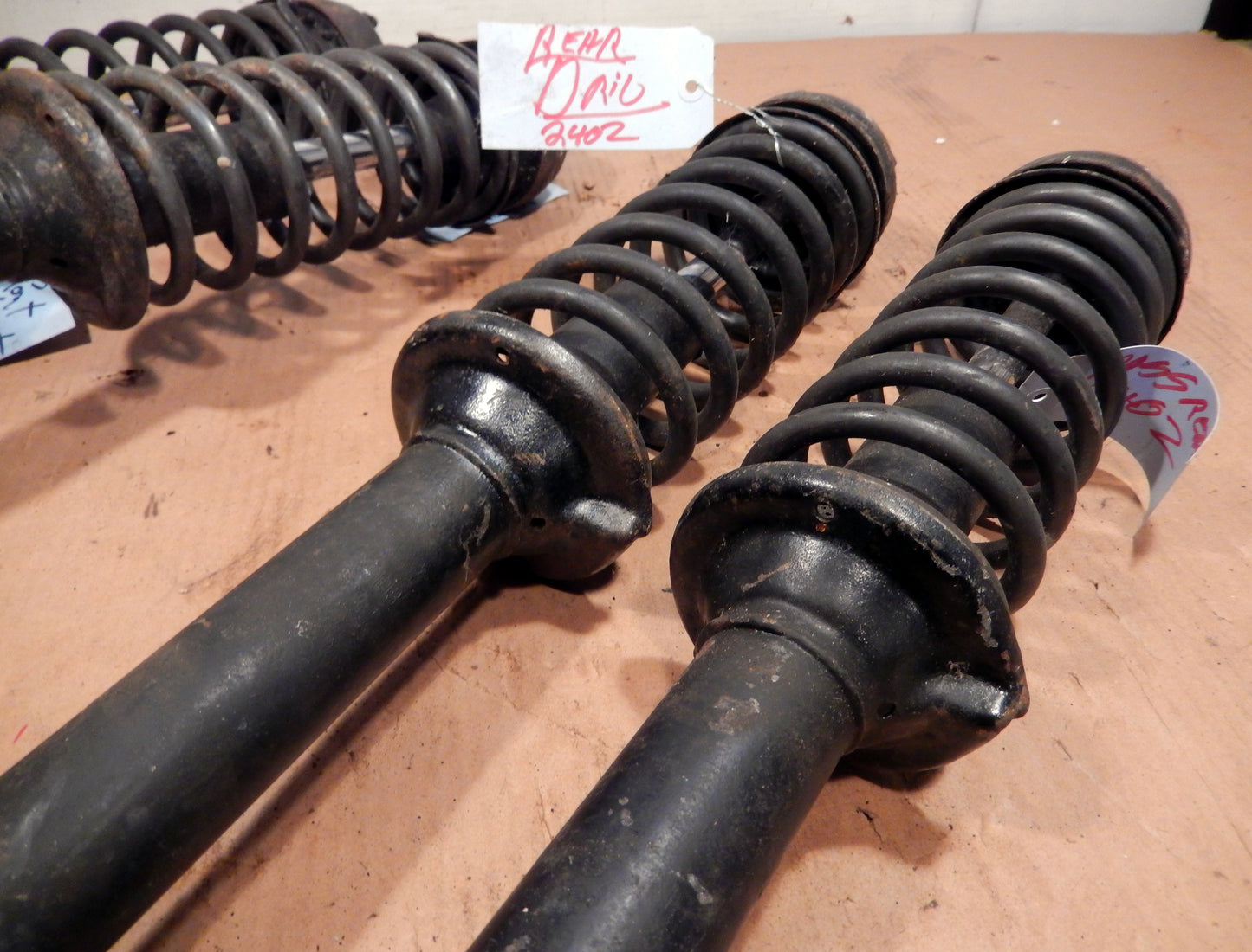 Datsun 240Z Complete Set of Front and Rear Struts # 697