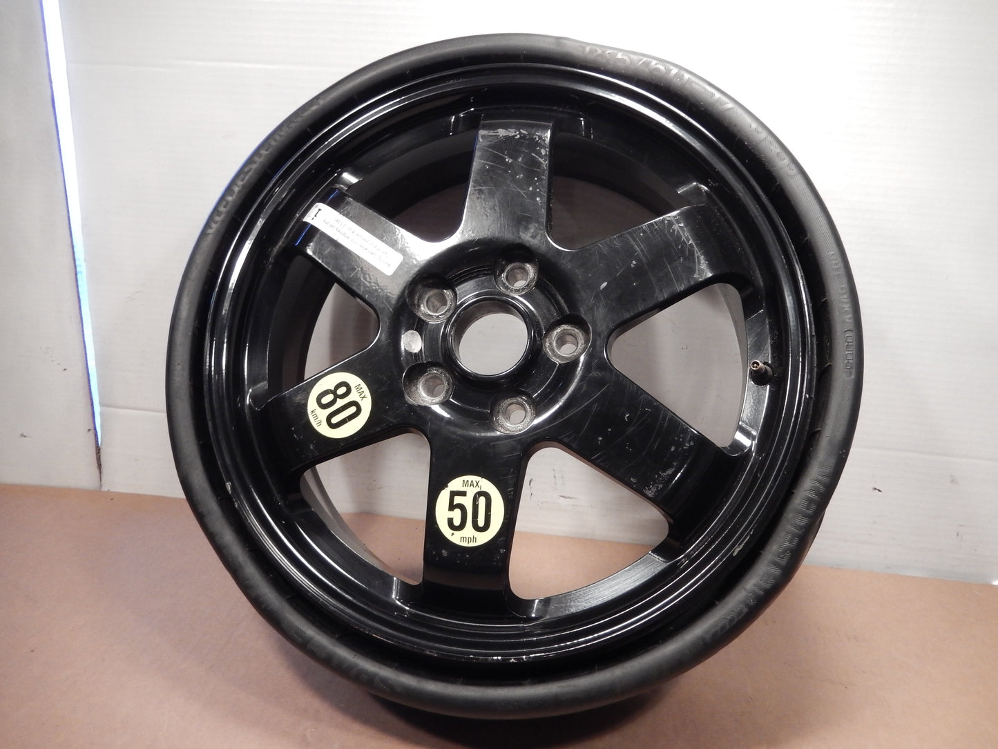 Maserati Quattroporte Spare Wheel and Tire