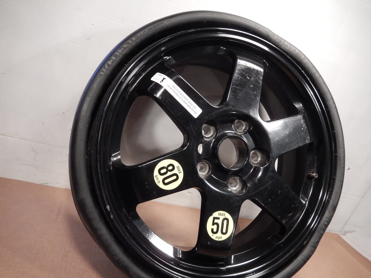 Maserati Quattroporte Spare Wheel and Tire