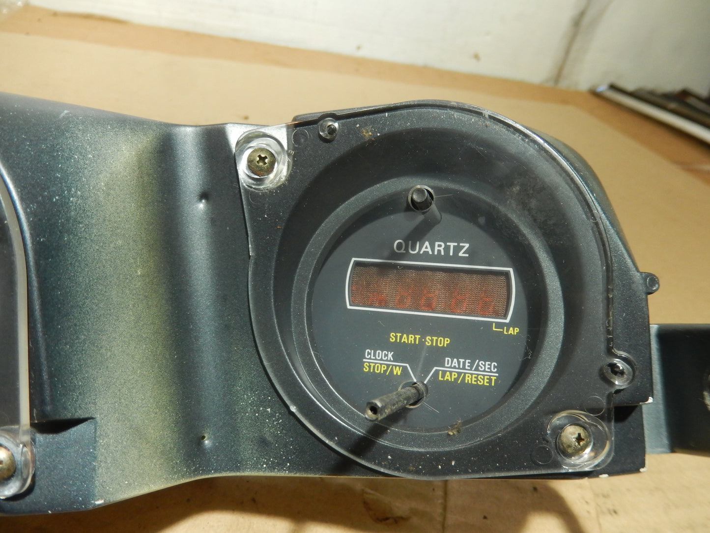 1982 Datsun 280ZX Turbo Three Gauge Instrument Cluster