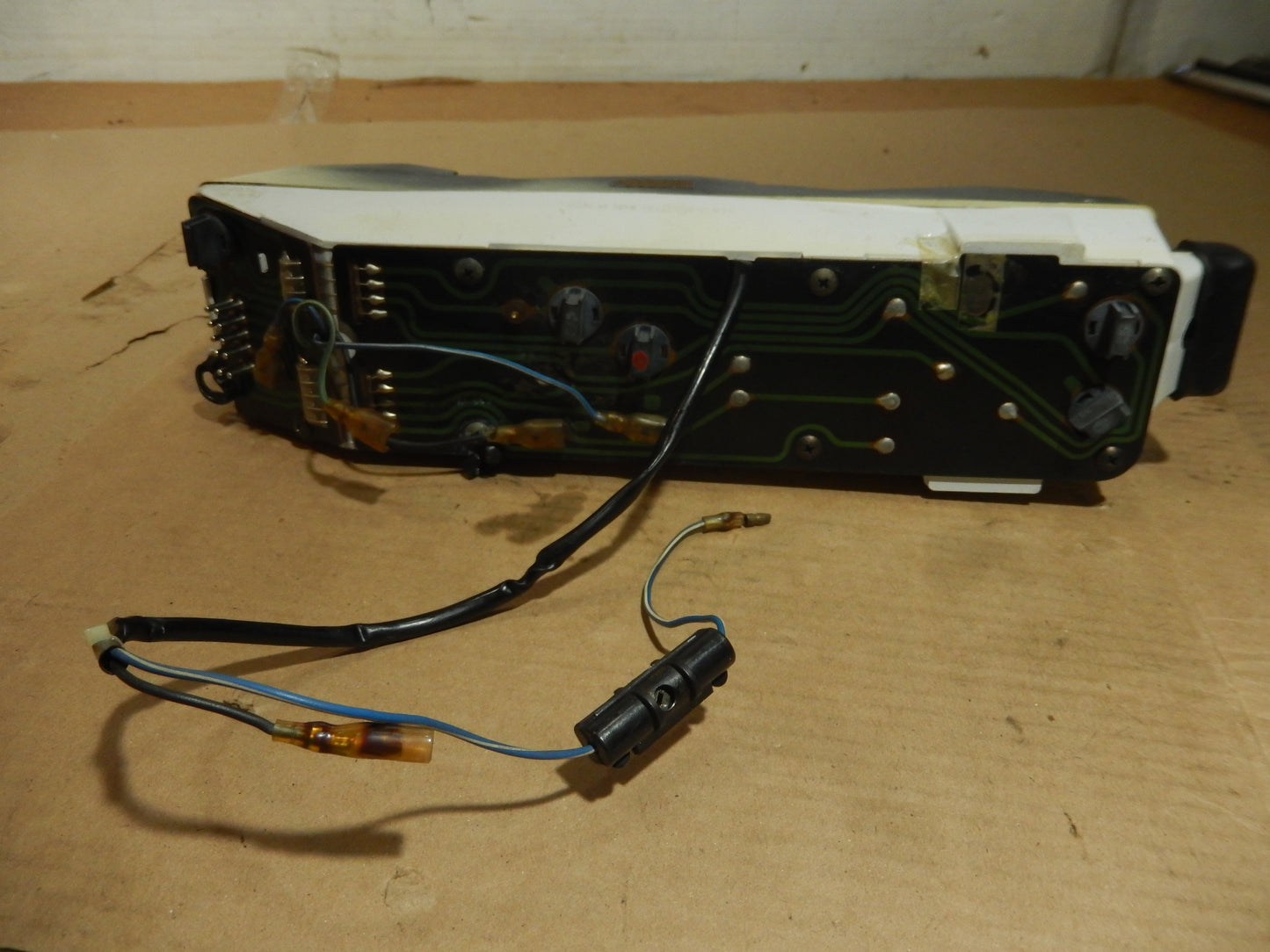 1982 Datsun 280ZX Turbo Three Gauge Instrument Cluster