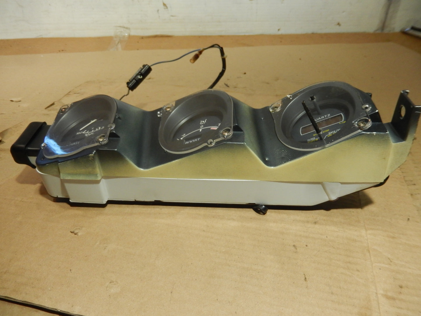 1982 Datsun 280ZX Turbo Three Gauge Instrument Cluster
