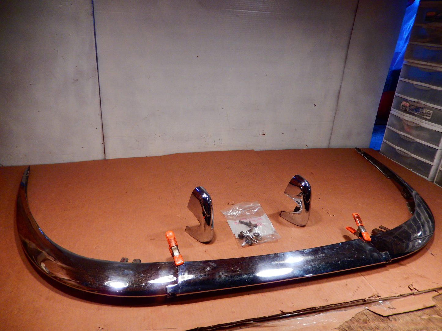 Jaguar XKE Rear Bumper Assembly