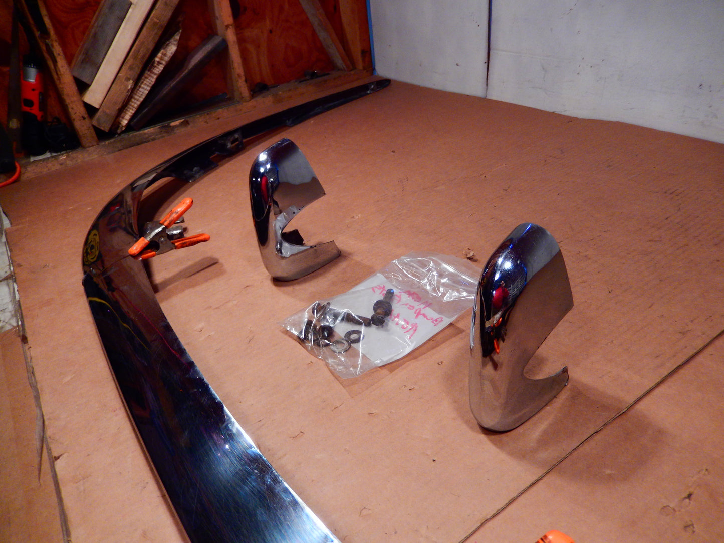 Jaguar XKE Rear Bumper Assembly
