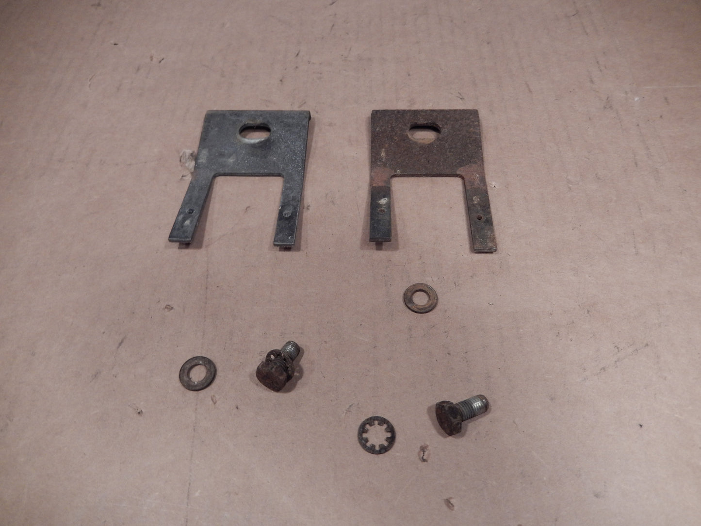 Jaguar XKE Bumper Plate Mounting Brackets