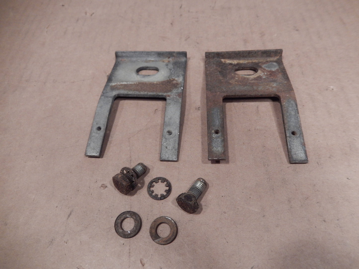 Jaguar XKE Bumper Plate Mounting Brackets