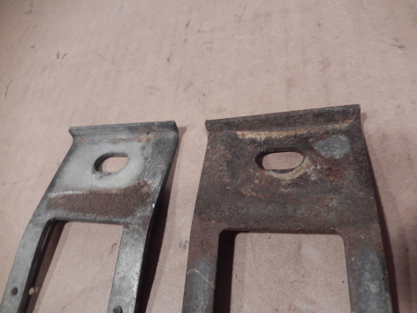 Jaguar XKE Bumper Plate Mounting Brackets