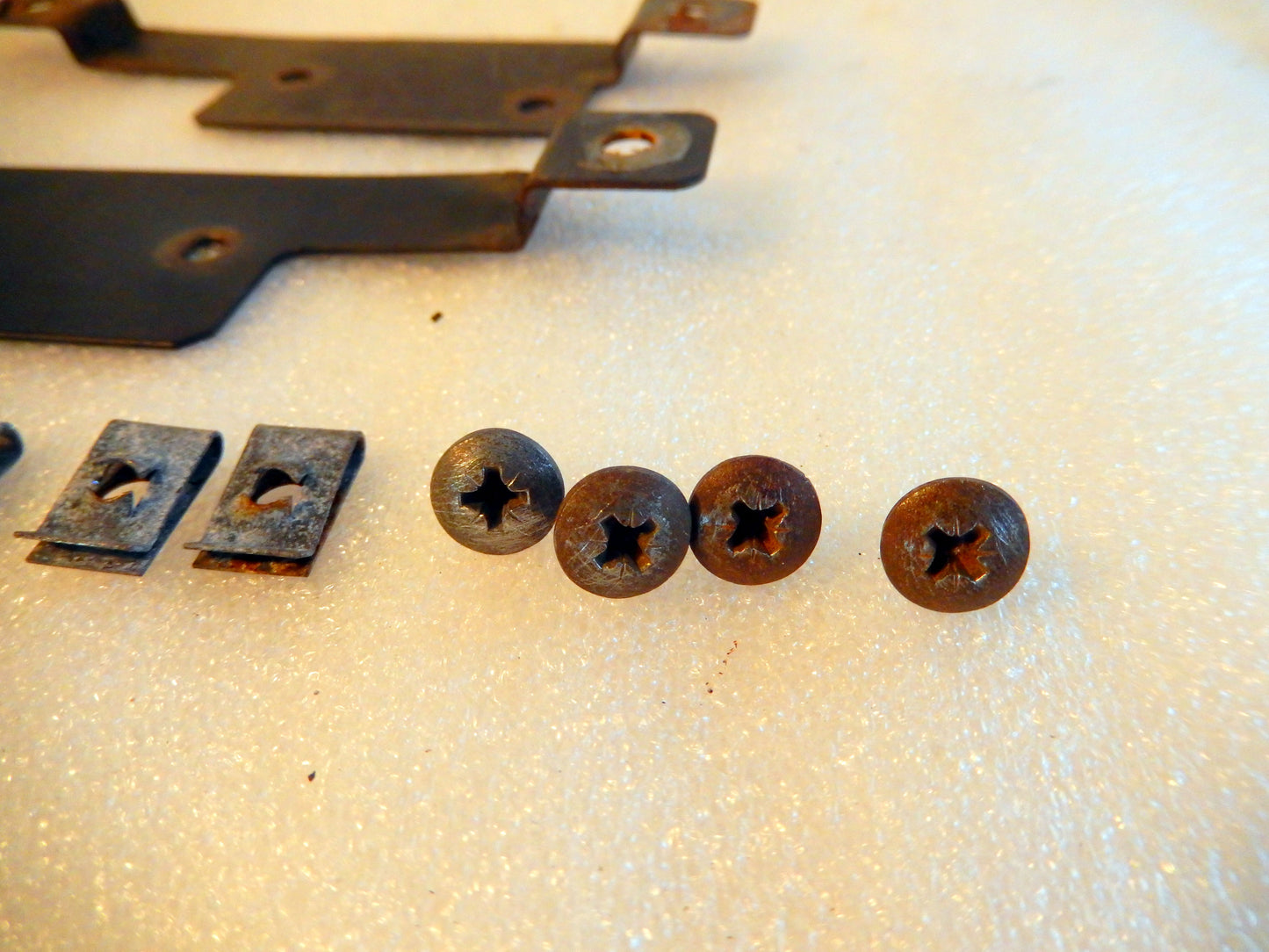 Maserati Quattroporte M139 License Plate Brackets