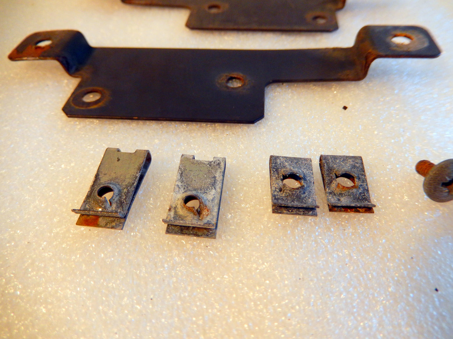 Maserati Quattroporte M139 License Plate Brackets