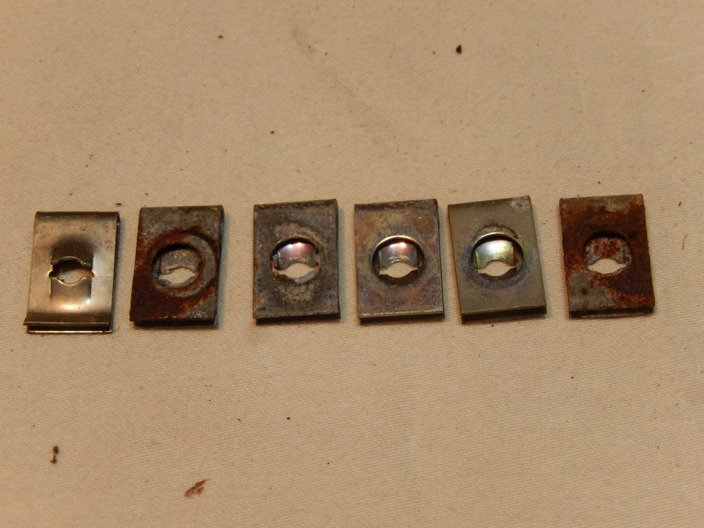 Datsun 240Z Center Dashboard Face Mount Clips