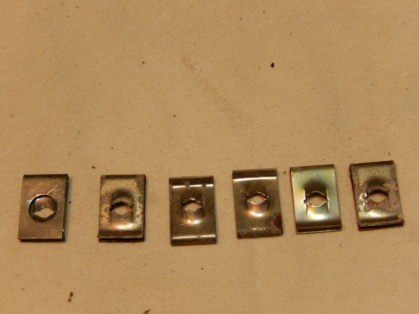 Datsun 240Z Center Dashboard Face Mount Clips