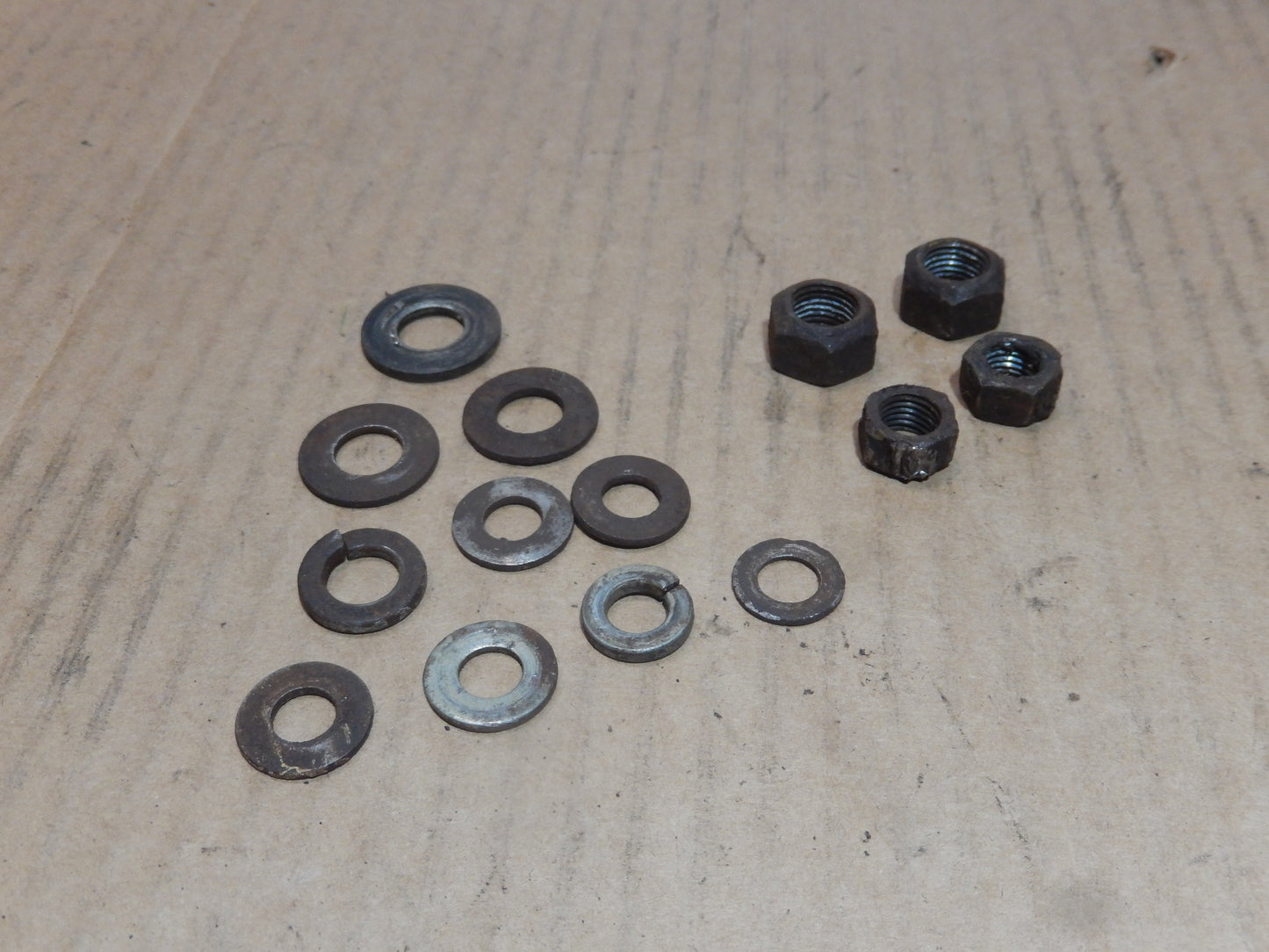 Datsun 240Z Drive Shaft Fasteners + Washer Group