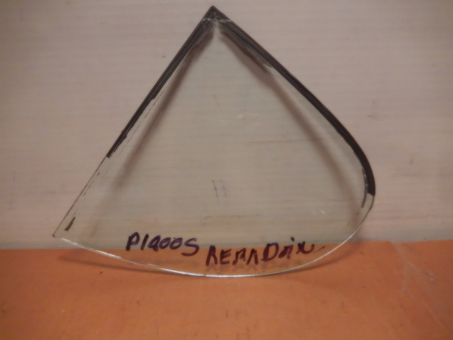 Volvo P1800S OEM Drivers Side Quarter Glass
