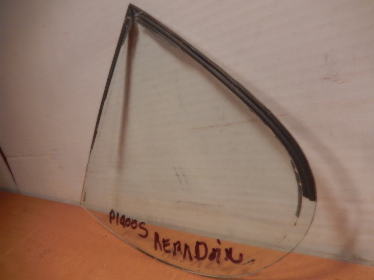 Volvo P1800S OEM Drivers Side Quarter Glass