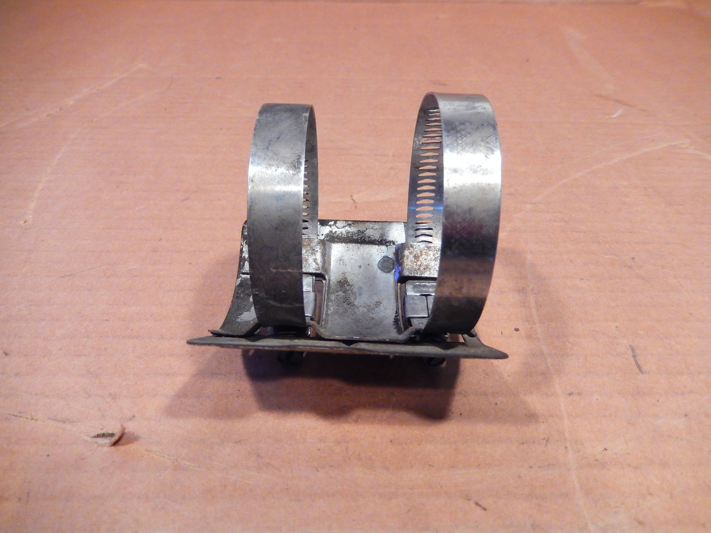 Datsun 280ZX Turbo Upper Air Pipe Double Clamp and Heat Shield
