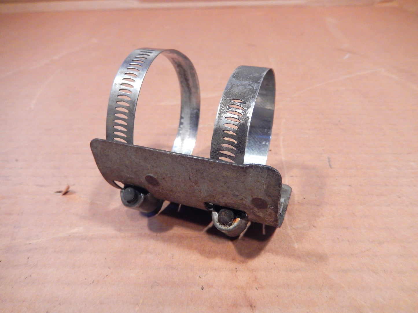 Datsun 280ZX Turbo Upper Air Pipe Double Clamp and Heat Shield