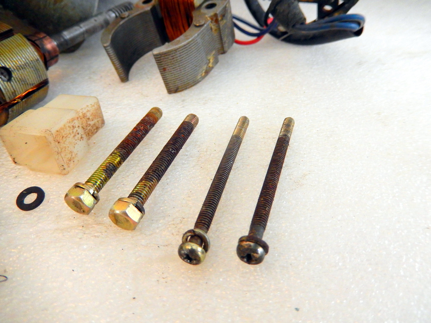 Datsun 280Z - 280ZX H-80 Antenna Motor, Case, and Fasteners