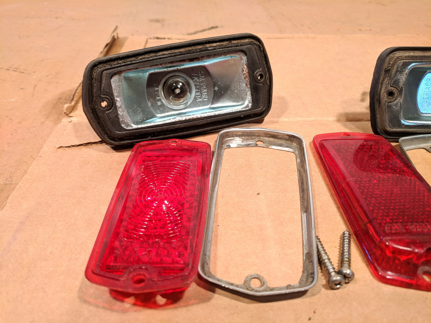 Datsun 240Z Series 1 Rear Side Marker Pair