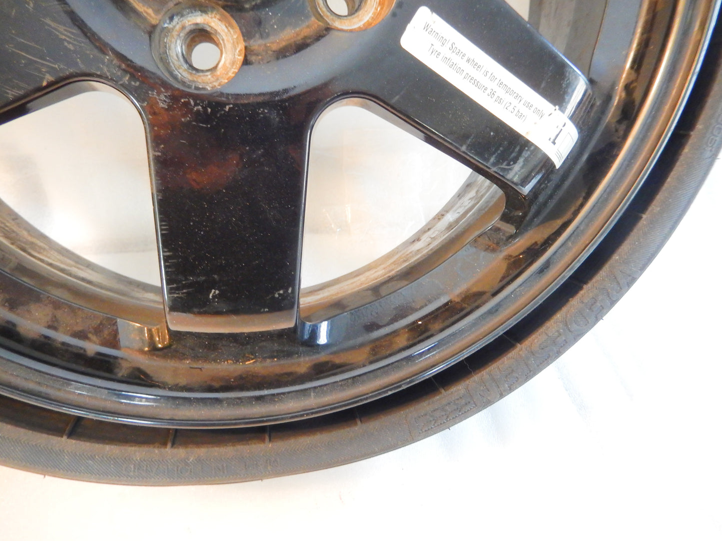 Maserati Quattroporte M139 Spare Wheel and Tire