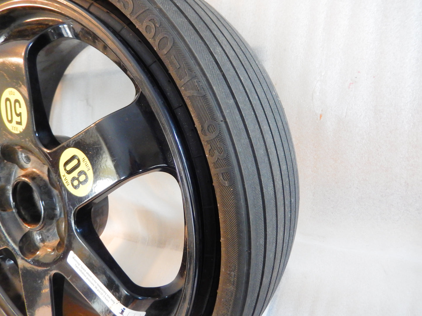 Maserati Quattroporte M139 Spare Wheel and Tire