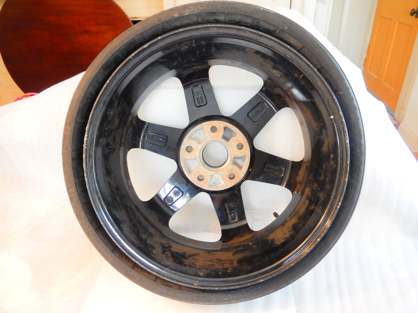 Maserati Quattroporte M139 Spare Wheel and Tire