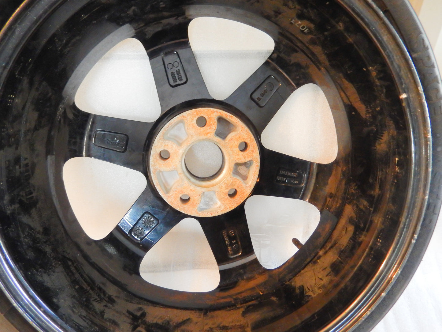 Maserati Quattroporte M139 Spare Wheel and Tire