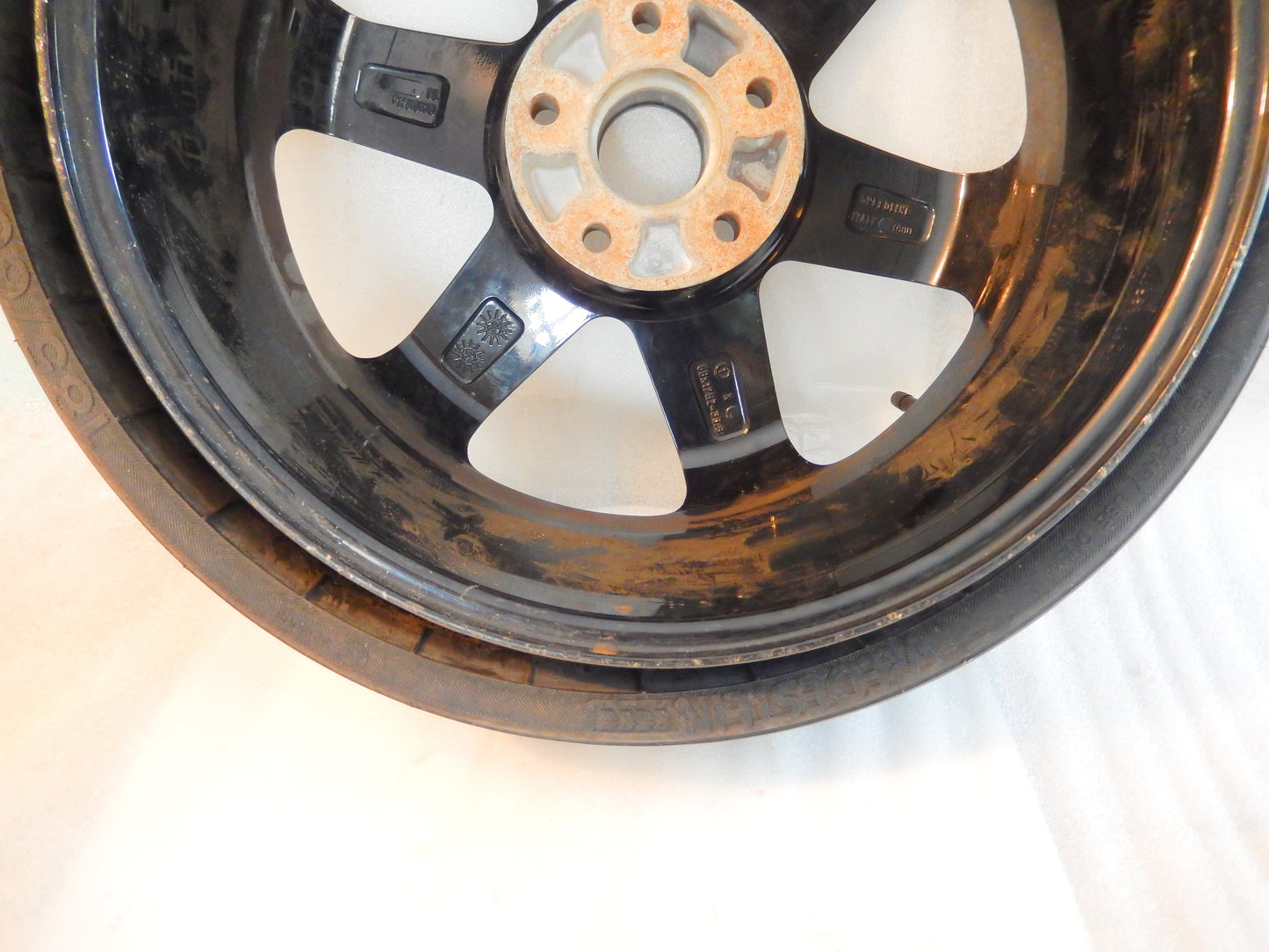 Maserati Quattroporte M139 Spare Wheel and Tire