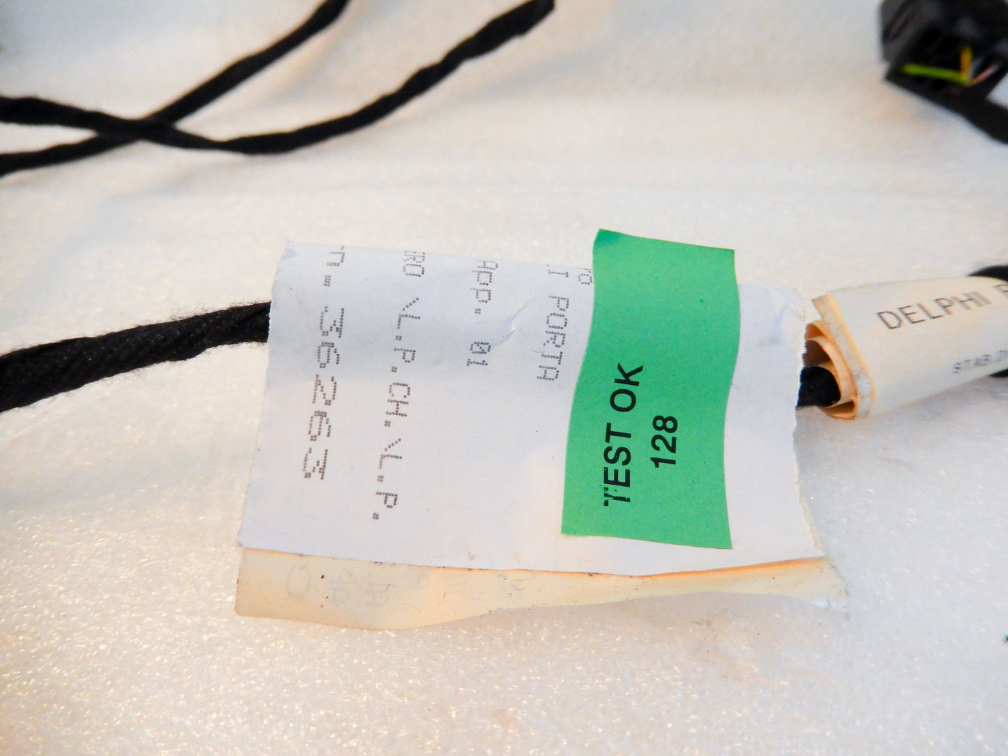 Maserati Quattroporte M139 Front Passenger Door Panel Wire Harness