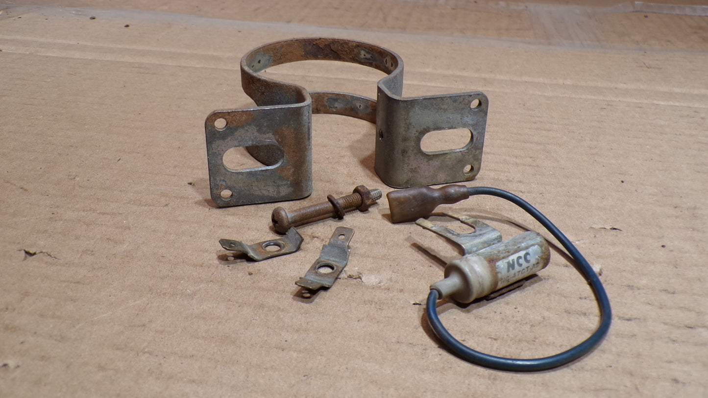 Datsun 240Z 1971 Ignition Coil Mounting Bracket Assembly Group