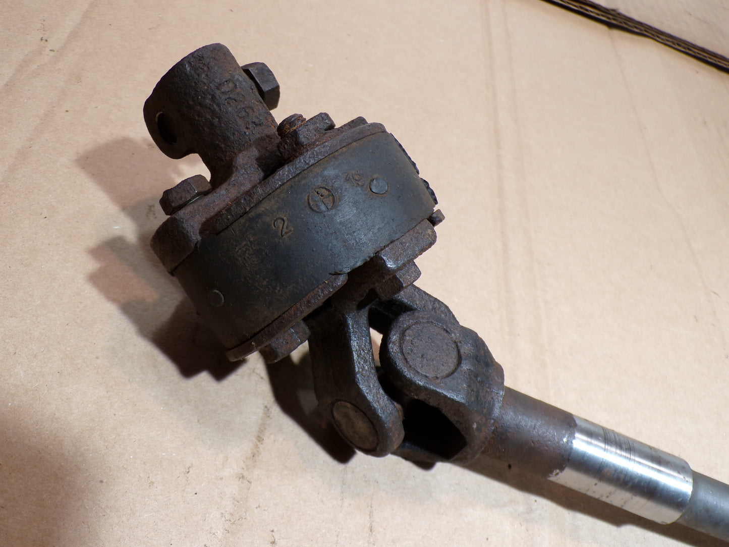 Datsun 240Z Lower Steering Shaft with Rag Joint