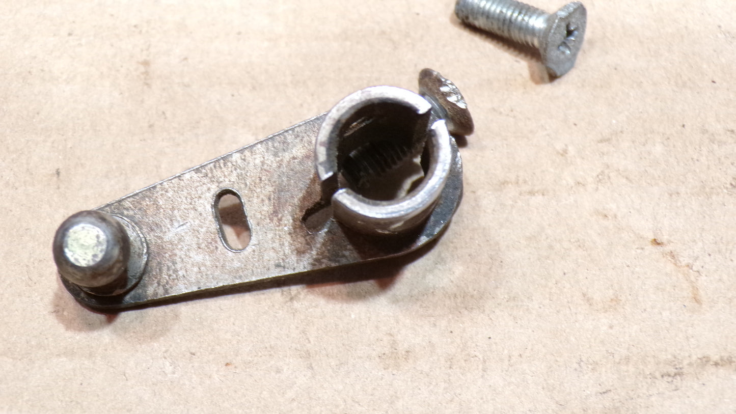 Datsun 280Z 280ZX Throttle Rod Crank Lever and Fasteners