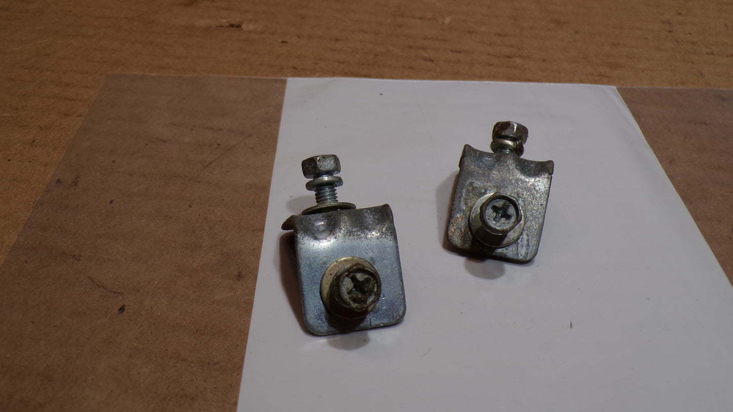 Datsun 240Z Pair of Dashboard Gauge Mount Brackets