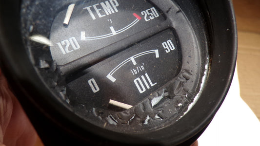 Datsun 240Z Series One Oil / Temperature Guage