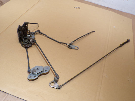 Datsun 280Z Driver Door Lock + Rods Assembly