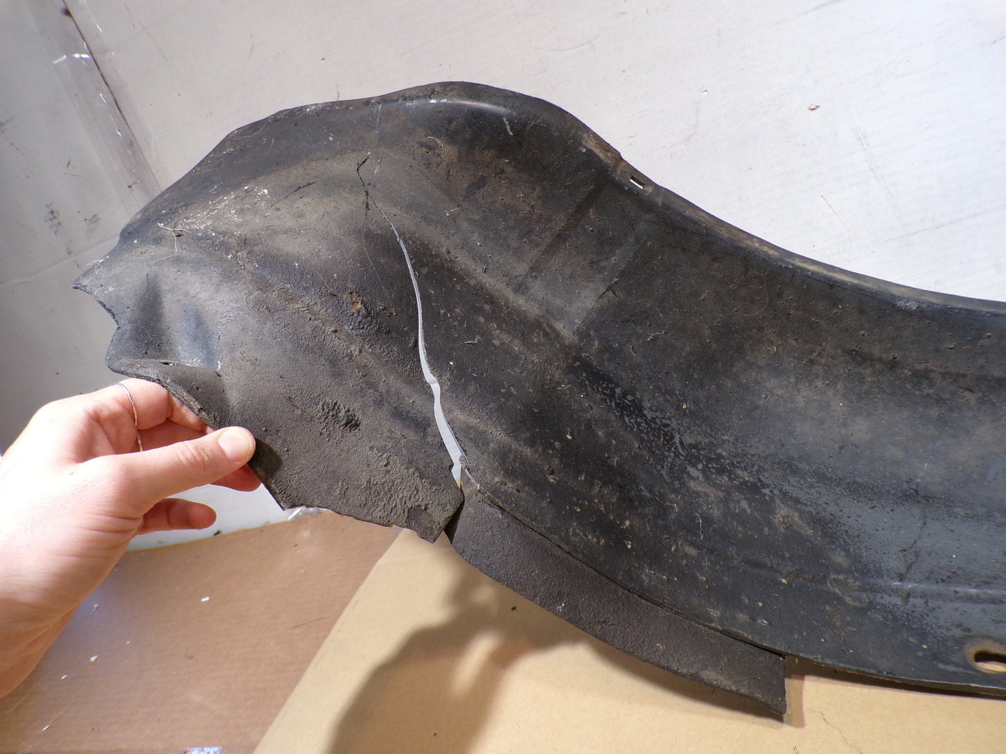 Datsun 280ZX Driver's Side Wheel Well Liner