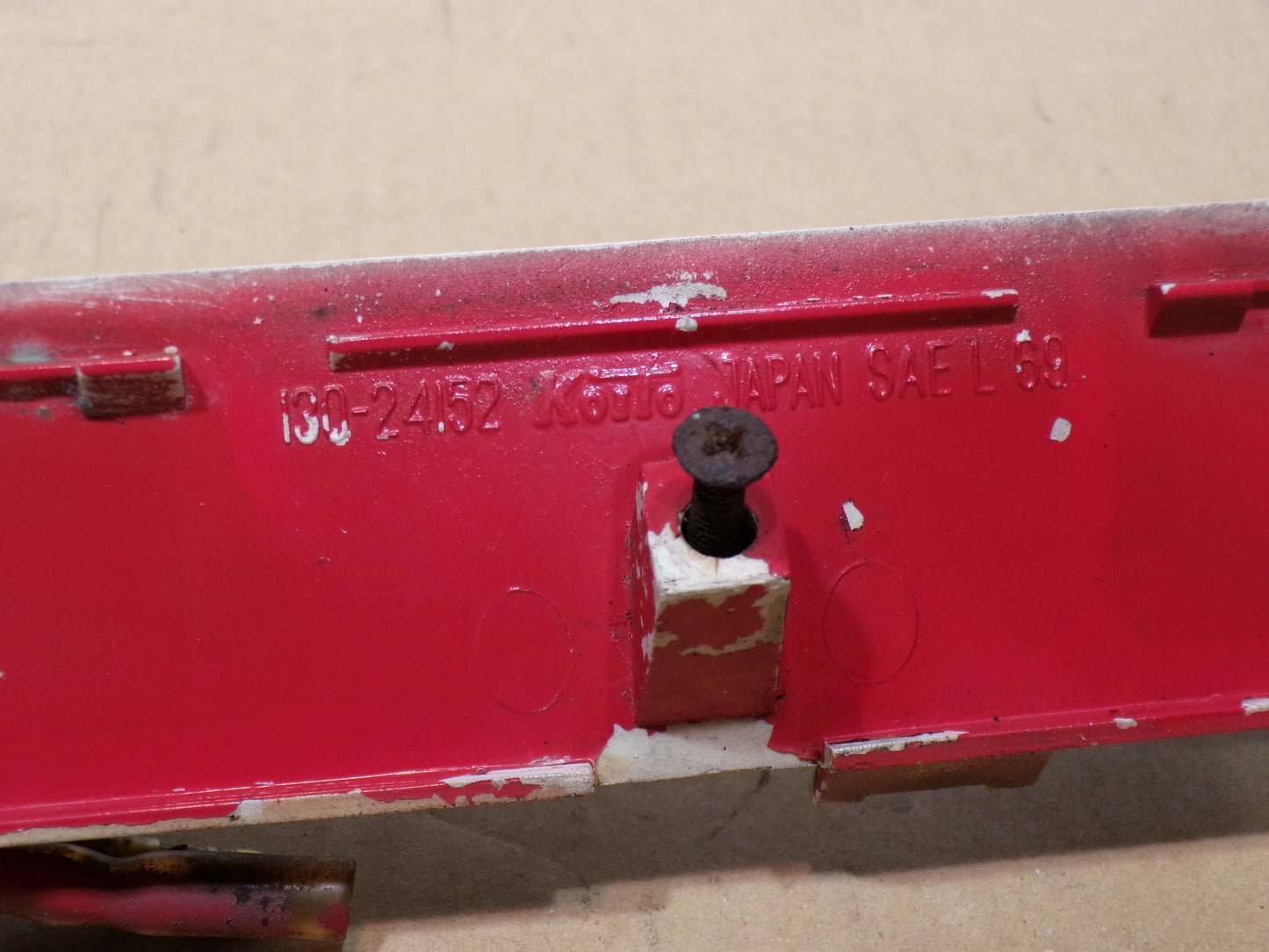 Datsun 240Z Rear License Plate Light Body