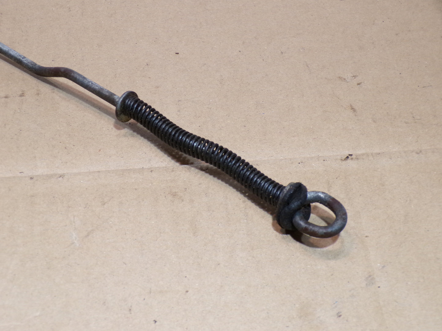 Datsun 240Z Series One Passenger Door Interior Latch Lock Rod with Pivot Bolt Assembly