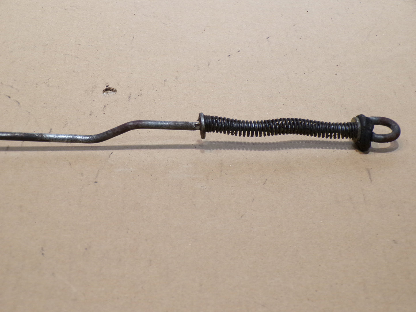 Datsun 240Z Series One Passenger Door Interior Latch Lock Rod with Pivot Bolt Assembly