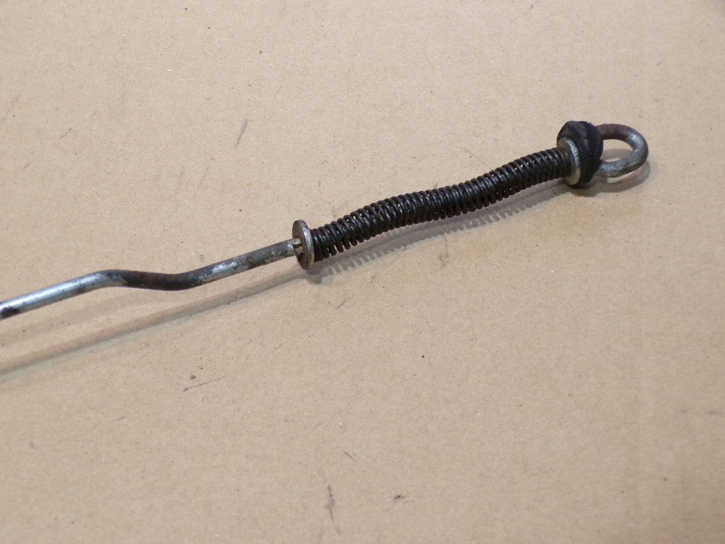 Datsun 240Z Series One Passenger Door Interior Latch Lock Rod with Pivot Bolt Assembly