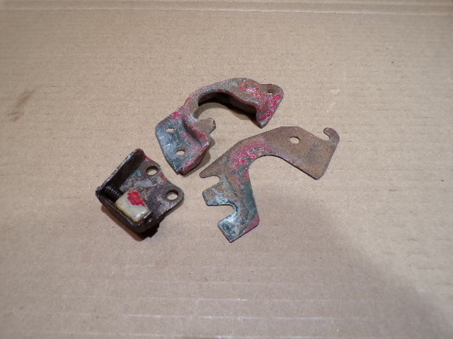 Datsun 240Z Passengers Door B Pillar Lock Receiver Assembly