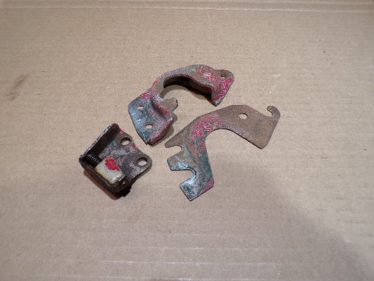 Datsun 240Z Passengers Door B Pillar Lock Receiver Assembly