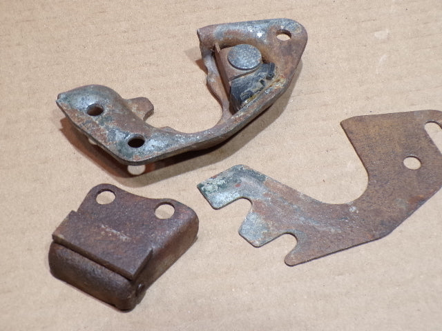 Datsun 240Z Passengers Door B Pillar Lock Receiver Assembly