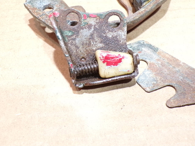 Datsun 240Z Passengers Door B Pillar Lock Receiver Assembly