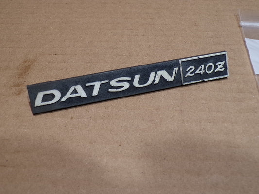 Datsun 240Z Series One Glove Box " Datsun 240Z " Graphic Badge