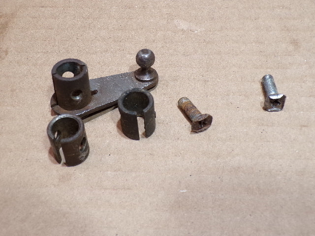 Datsun 280ZX Engine Throttle Shaft Crank, Spacers and Fasteners